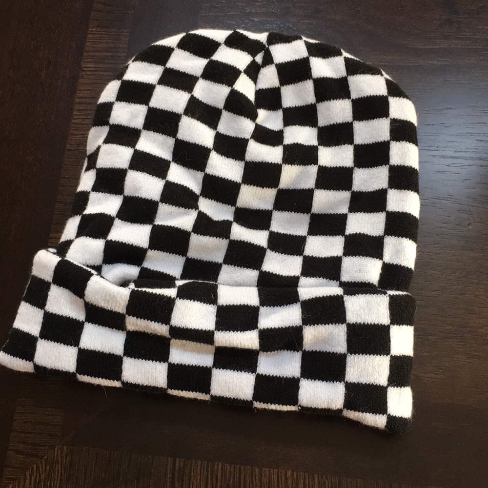 Checkered Beanie